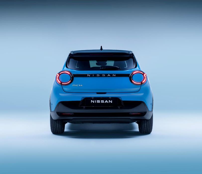 Asa arata noul Nissan Micra 2025 in spate