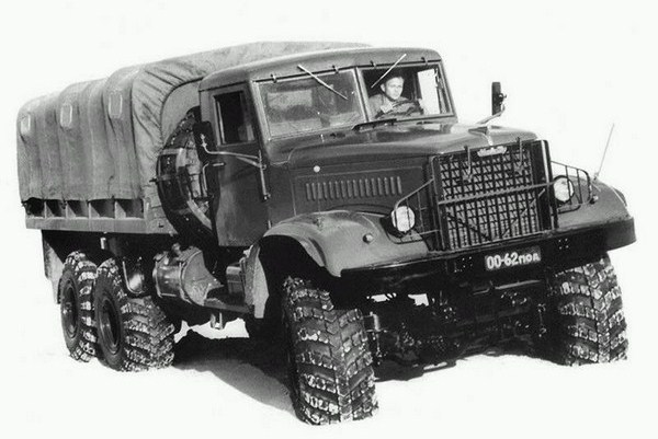 Camioane rusesti si sovietice Kraz 255