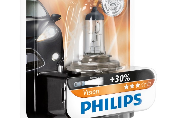 Cele mai bune becuri pentru Logan - becuri auto H4 Philips Vision