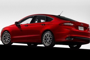 Ford Fusion - versiune americana pentru noul Ford Mondeo 2014 spate