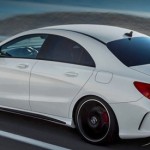 imagine cu Mercedes CLA 45 AMG