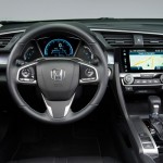 Noua Honda Civic 10 sedan 2015 foto interior bord