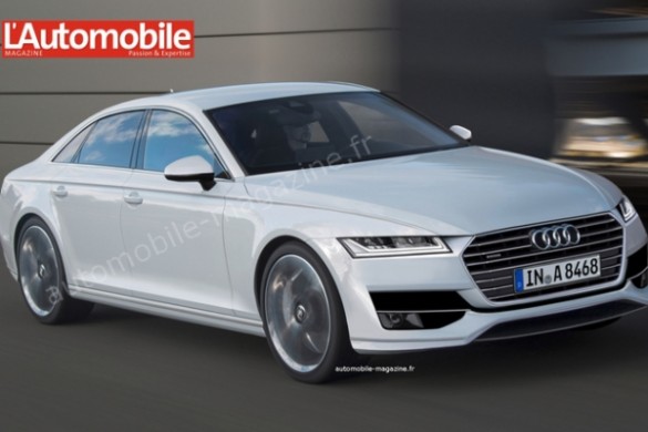 Noul A8 pentru 2016 - ilustratii L'Automobile