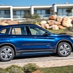 Noul BMW X1 blue lateral foto