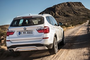 Noul BMW X3 facelift 2014 in motion