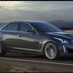 Noul Cadillac CTS-V 2015 cel mai puternic automobil de marca Cadillac lateral