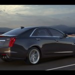 Noul Cadillac CTS-V 2015 cel mai puternic automobil de marca Cadillac spate