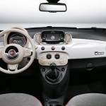 Noul Fiat 500 2016 facelift interior
