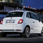 Noul Fiat 500 2016 facelift spate