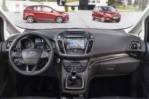 Noul Ford C-Max facelift 2014 interior