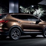 Noul Hyundai Santa Fe 2015 facelift spate