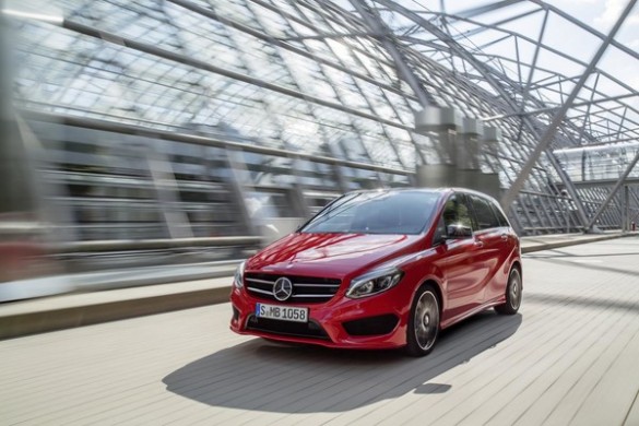 Noul Mercedes B Class 2014 facelift