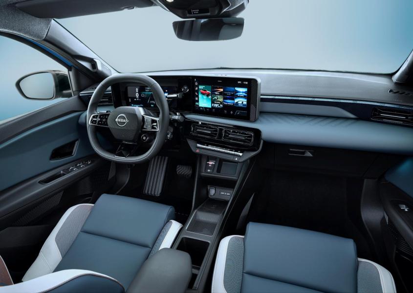 Noul Nissan Micra 2025 - interior