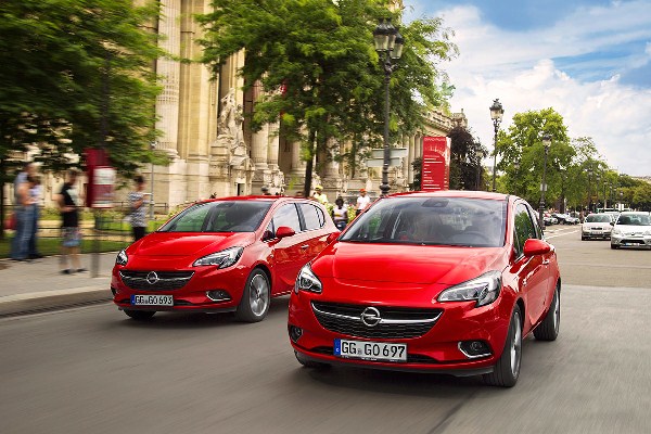 Noul Opel Corsa 2015 in motion