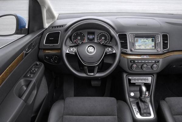 Noul VW Sharan 2015 facelift ceasuri de bord