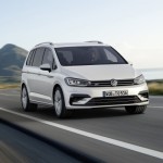 Noul VW Touran 3 fata