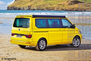 Noul Volkswagen Multivan 2015 spate