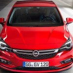 Opel Astra K red fata