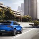 Porsche Macan 2014 blue spate