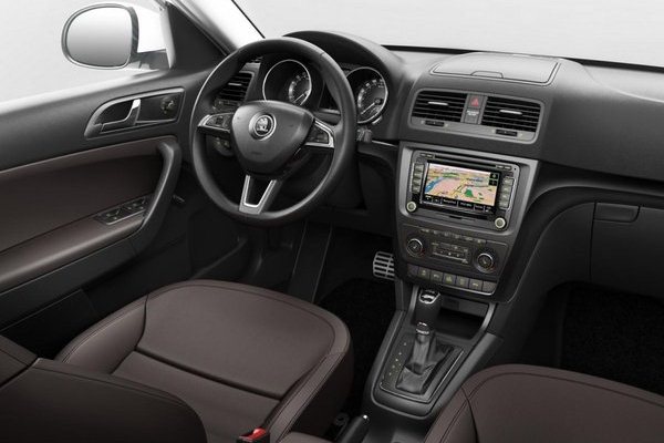 Skoda Yeti 2013 facelift interior