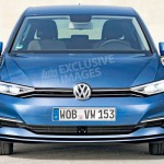 VW Golf 8 schite foto photo