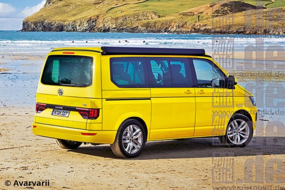VW Multivan T6 2015 spate