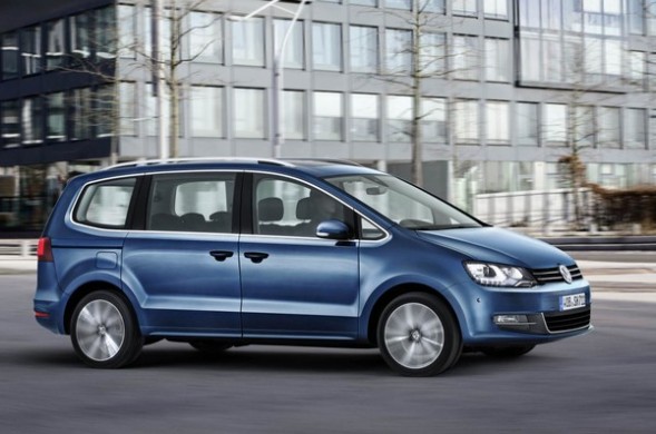Volkswagen Sharan facelift 2015 lateral