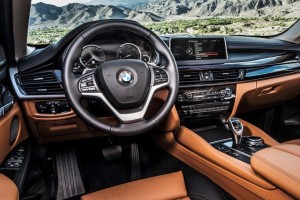 noul X6 2014 interior